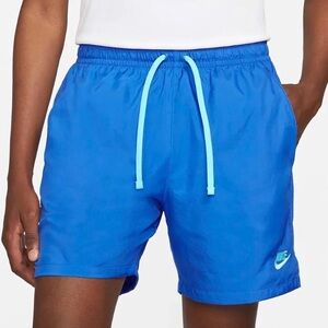 Nike Sportswear Sport Essentials Woven Lined Flow Shorts - Blue - Men’s Large